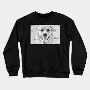 Happy Labrador Dog Crewneck Sweatshirt